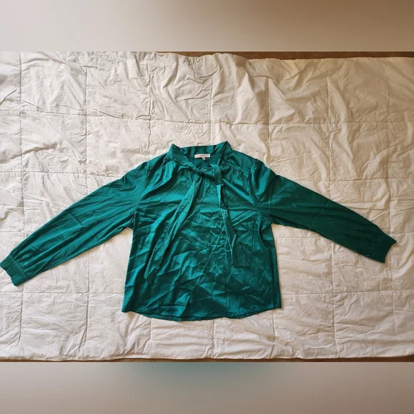 Fashion Nova Satin Blouse - Picture 4 of 5